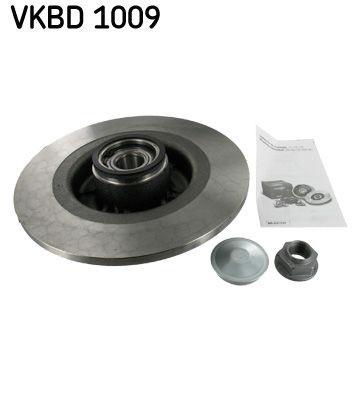 VKBD1009 Brake discs VKBA 6544 SKF 274x10,9mm, 4, solid