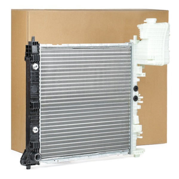 RIDEX 470R0508 Engine radiator Aluminium, Plastic, for vehicles with air conditioning, Automatic Transmission