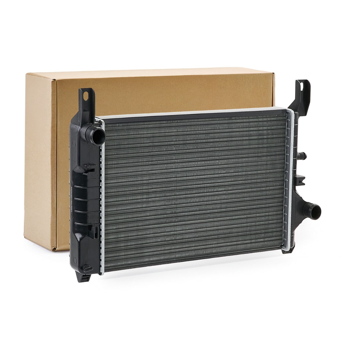 RIDEX 470R0722 Engine radiator for vehicles without air conditioning, 494 x 277 x 28 mm, Manual Transmission, Brazed cooling fins