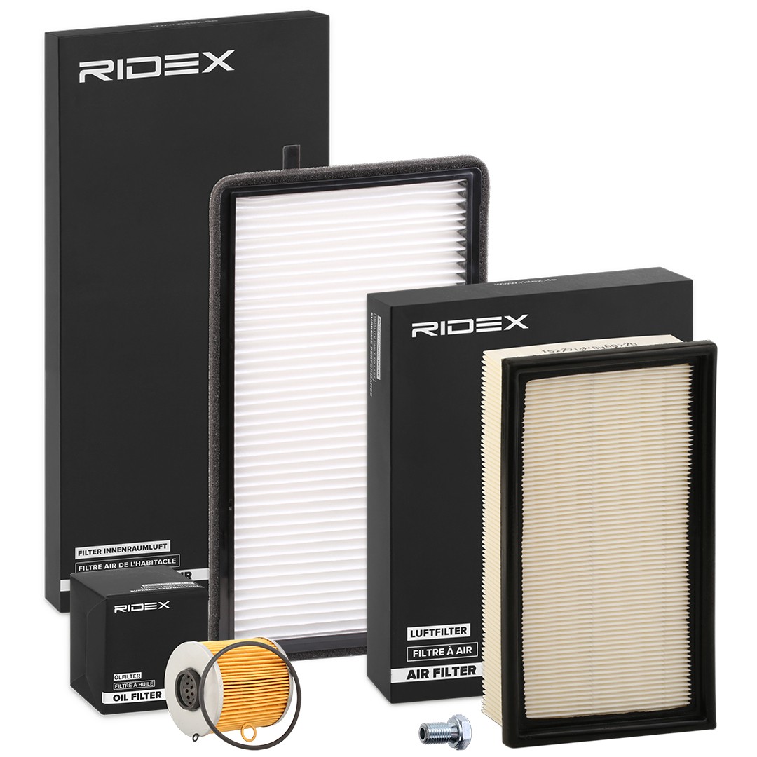 RIDEX 4055F0046 Filter kit Multi-piece