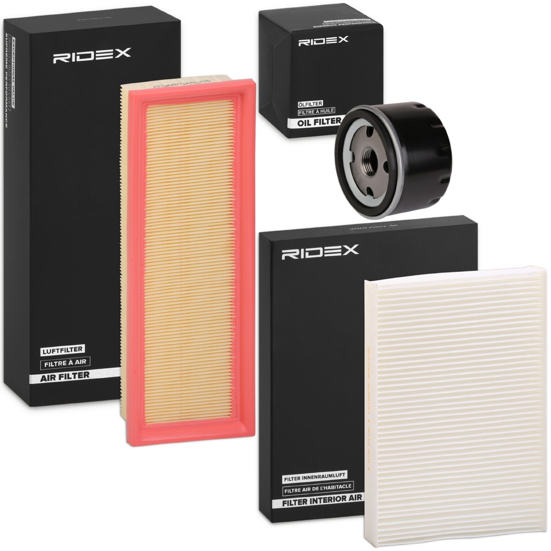 RIDEX 4055F0090 Filter kit 1072175107