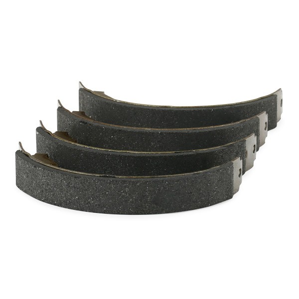 RIDEX 70B0296 Brake Shoe Set Rear Axle, Ø: 180 x 25 mm, without lever, without accessories