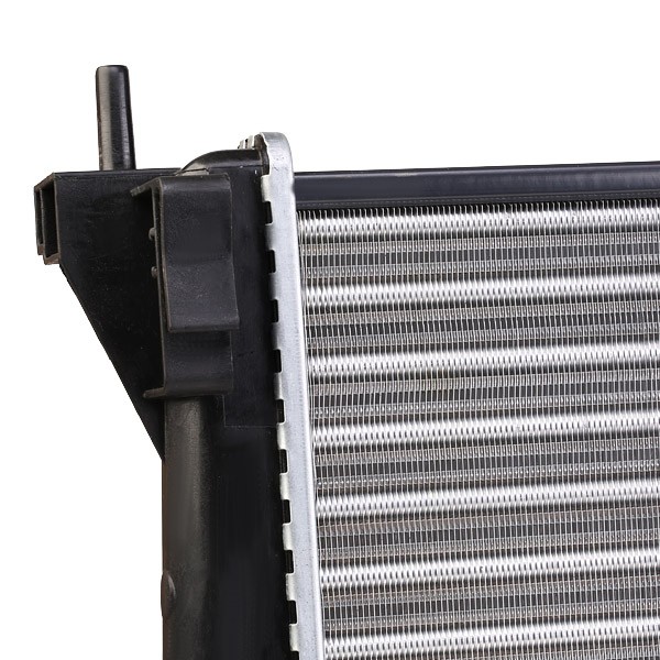 470R0745 Radiator 470R0745 RIDEX Aluminium, 495 x 416 x 24 mm, without frame, Mechanically jointed cooling fins