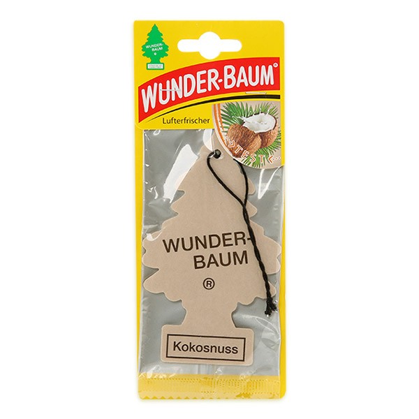 Wunder-Baum Kokosnuss 134204 Car interior cleaning products Bag