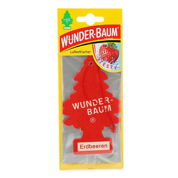Wunderbaum® 10 Stück Bubble Gum Lufterfrischer Duftbaum Duft Auto