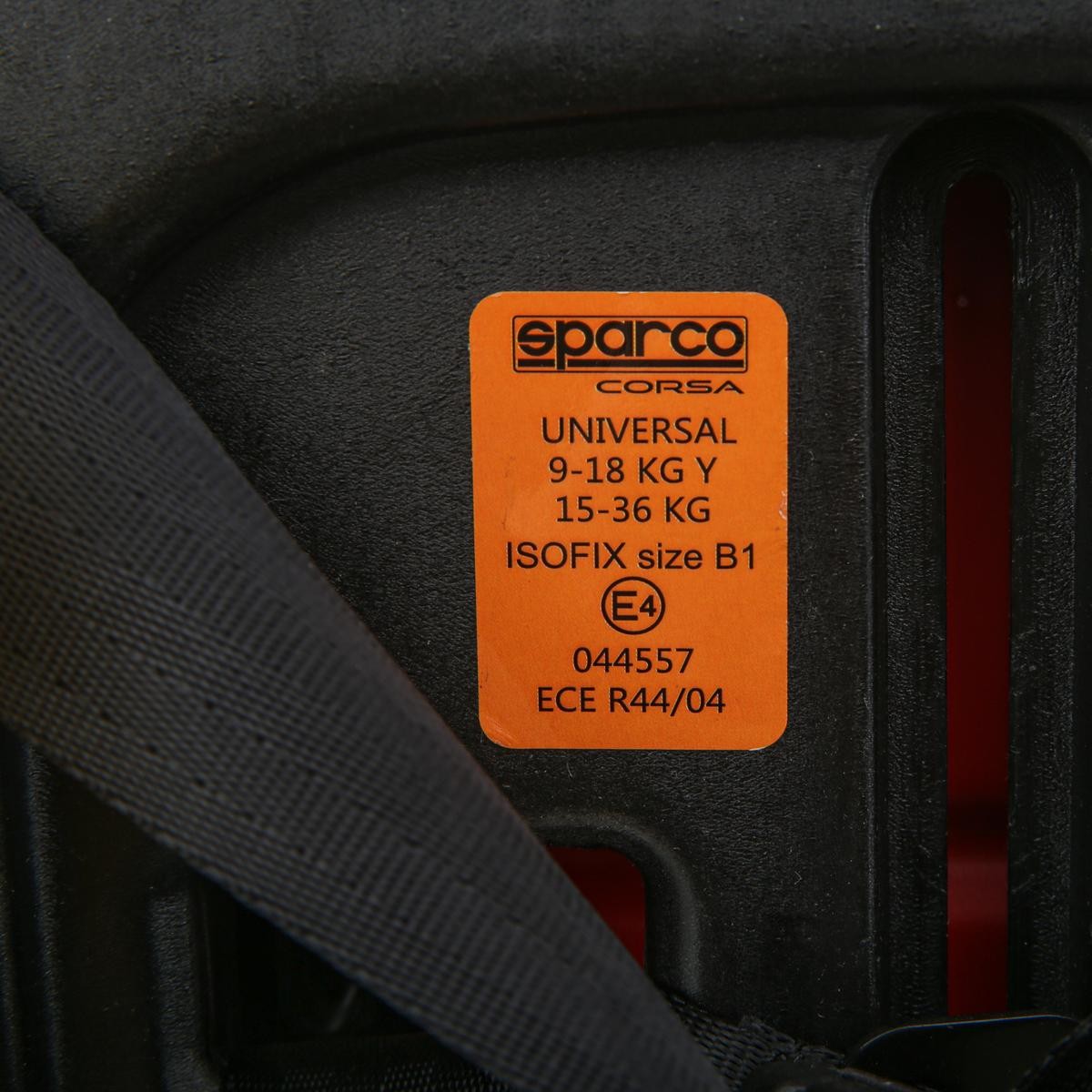 Sparco F1000K ISOFIX - siege auto 15-36 kg | Grey