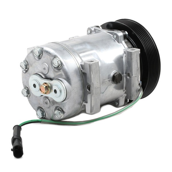 447K0394 Compressor, air conditioning 447K0394 RIDEX SD7H15, PAG 100, R 134a, with PAG compressor oil