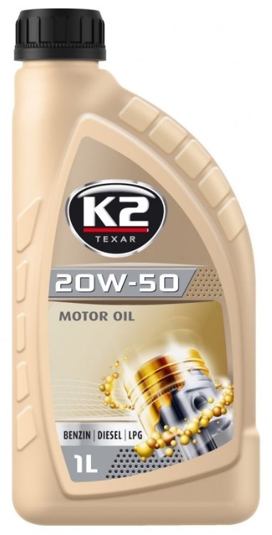 K2 TEXAR, PDL 20W-50, 1l, Mineral Oil Motor oil O05B0001 buy