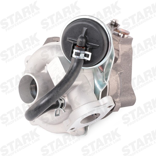 SKCT-1190137 Turbocharger SKCT-1190137 STARK Exhaust Turbocharger, Euro 4 (D4), Vacuum-controlled, Incl. Gasket Set, with attachment material, Steel, Aluminium