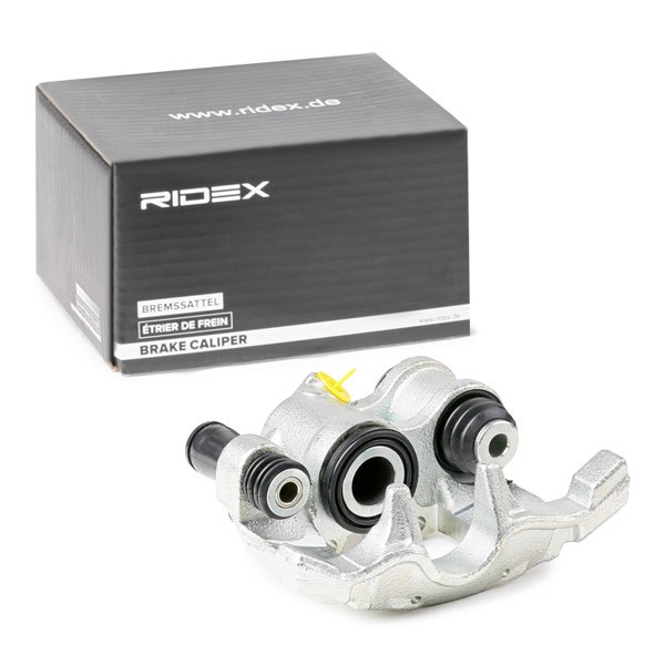 RIDEX 78B0808 Brake caliper Grey Cast Iron, Rear Axle Right, without holder