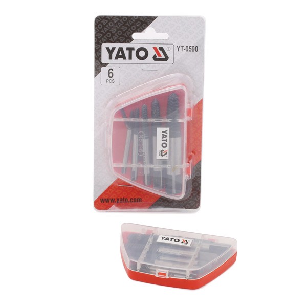 YATO Kit d'extracteurs de goujons YT-0590