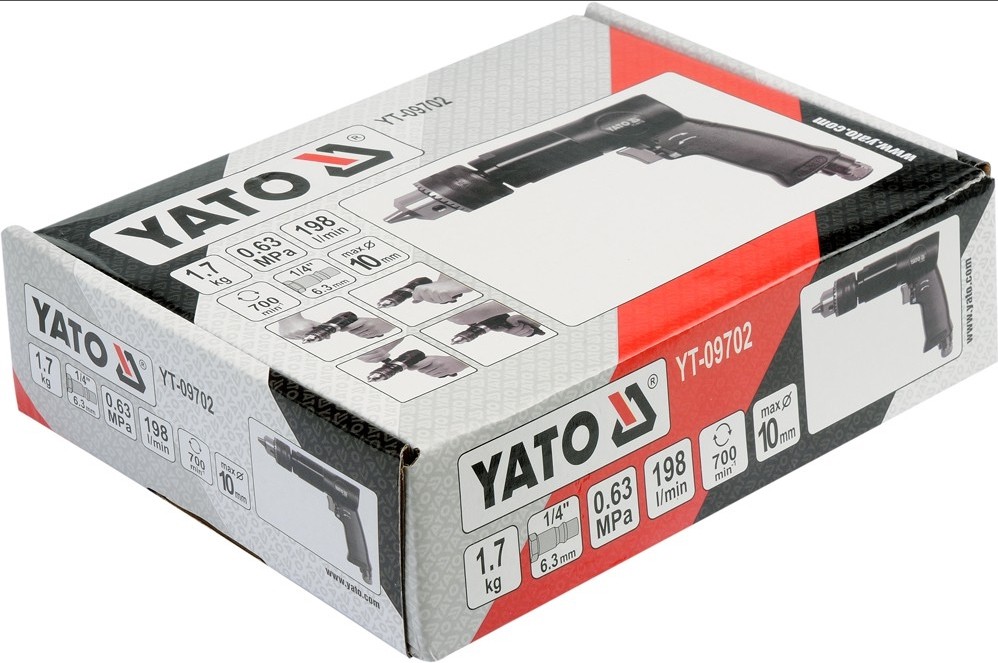 YT09702 Drill YATO YT-09702 review and test