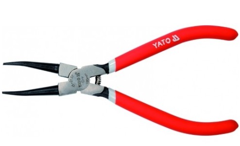 Yato YT-2137, Låseringtang, PVC, Rød, 180 mm