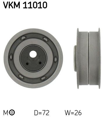Volkswagen TRANSPORTER Timing belt tensioner pulley SKF VKM 11010 cheap