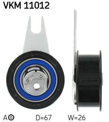 SKF VKM 11012 Timing belt tensioner pulley
