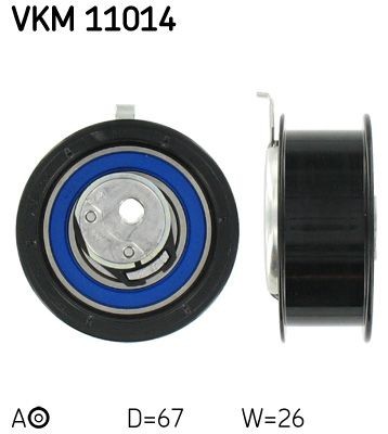 VKM 11014 SKF Timing belt idler pulley VW