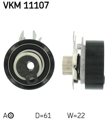 SKF VKM 11107 Timing belt tensioner pulley