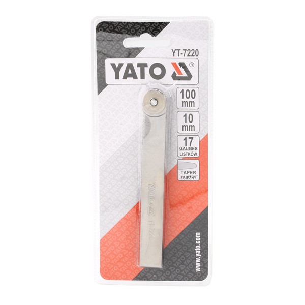 YATO Feeler Gauge YT-7220 at a discount — buy now!