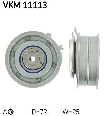 Great value for money - SKF Timing belt tensioner pulley VKM 11113