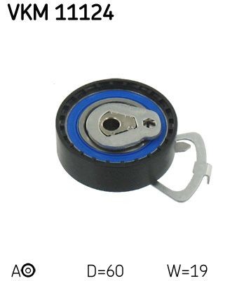 SKF Timing belt idler pulley Golf 5 Plus new VKM 11124