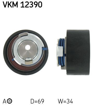 SKF VKM 12390 Timing belt tensioner pulley
