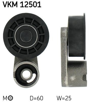 VKM 12501 SKF Spannrolle, Zahnriemen VKM 12501 günstig kaufen