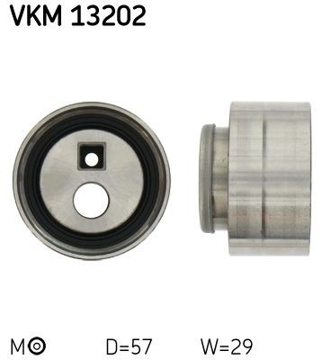 SKF VKM 13202 Timing belt tensioner pulley
