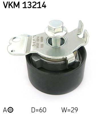 SKF VKM 13214 Timing belt tensioner pulley with fastening material