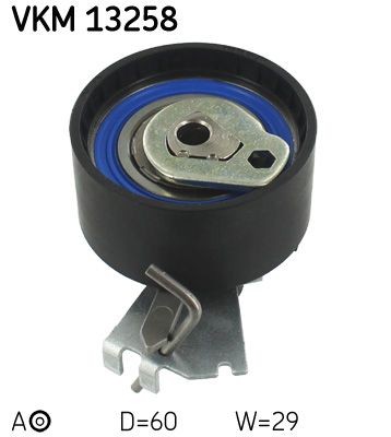 SKF VKM 13258 Timing belt tensioner pulley