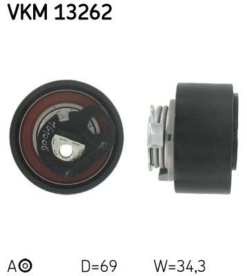 SKF VKM 13262 LAND ROVER Timing belt idler pulley