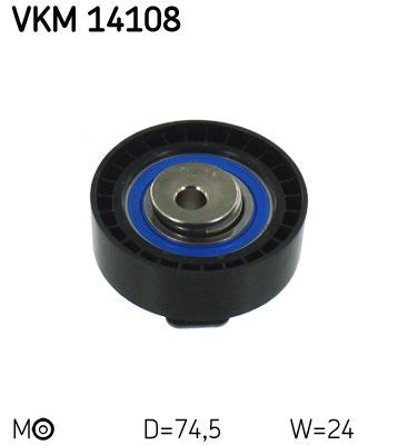 Mazda Timing belt tensioner pulley SKF VKM 14108 at a good price