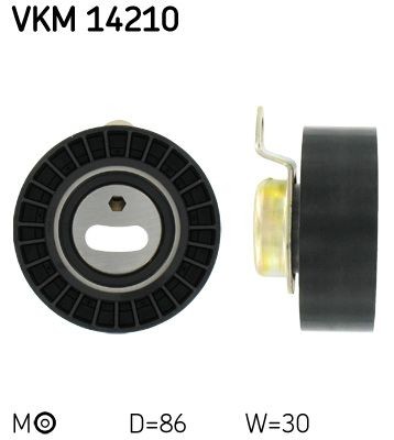 SKF VKM14210 Tensioner pulley, timing belt Ford Mondeo GBP 1.8 i 16V 112 hp Petrol 1994 price