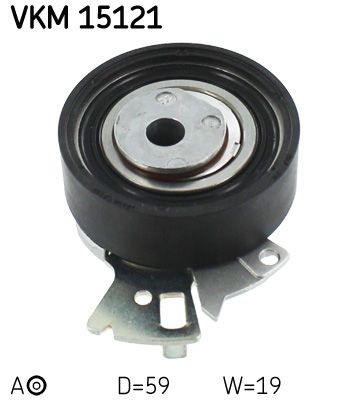 SKF VKM 15121 Timing belt tensioner pulley with fastening material
