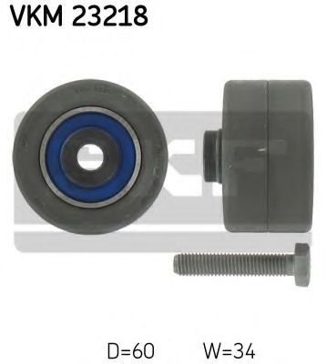 SKF with fastening material Deflection & guide pulley, timing belt VKM 23218 buy