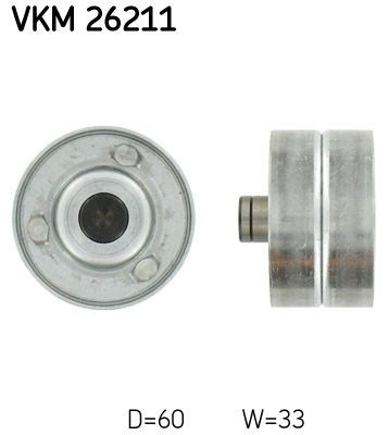 SKF VKM 26211 Timing belt deflection pulley