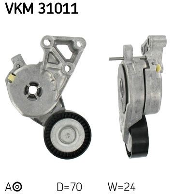 OEM-quality SKF VKM 31011 Belt tensioner pulley