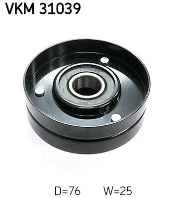 SKF VKM 31039 Deflection / Guide Pulley, v-ribbed belt SKODA experience and price