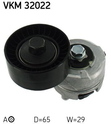 SKF VKM 32022 Tensioner pulley with fastening material