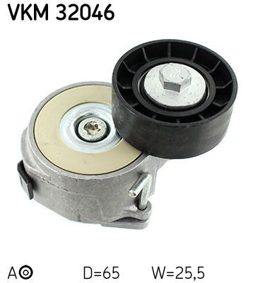SKF VKM32046 Belt tensioner pulley with fastening material