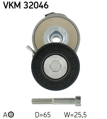 VKM32046 Tensioner pulley VKM 32046 SKF with fastening material