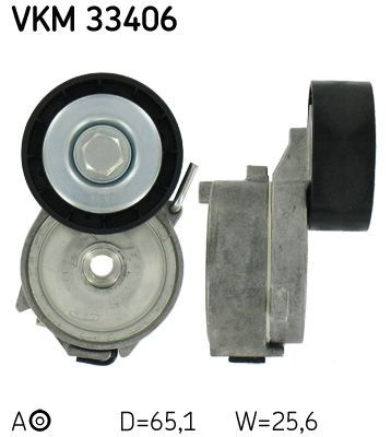 SKF VKM33406 Tensioner Lever, v-ribbed belt 5751.G0