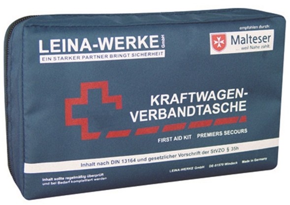 Original Audi Verbandtasche Verbandkasten Sicherheit Erste Hilfe DIN13164  First Aid Kit