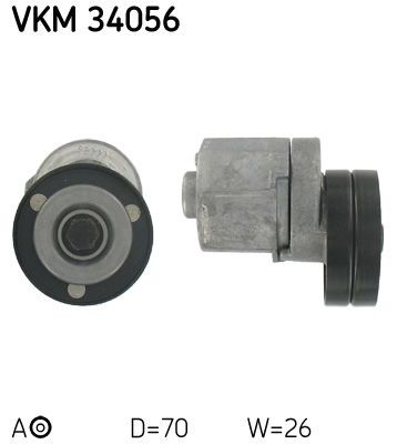 SKF VKM34056 Tensioner pulley 6710259
