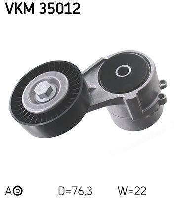 Great value for money - SKF Tensioner pulley VKM 35012