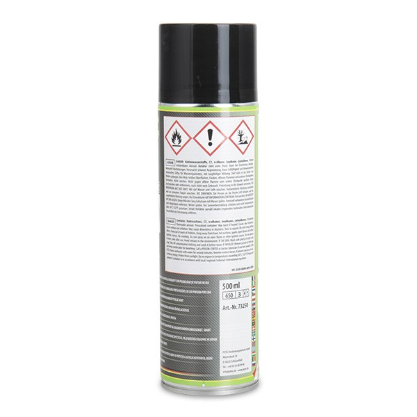 73250 Stone Chip Protection 73250 PETEC aerosol, Capacity: 500ml, black