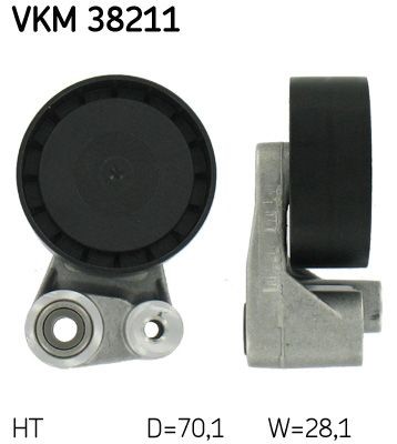 SKF VKM38211 Tensioner pulley 1128 1702 013