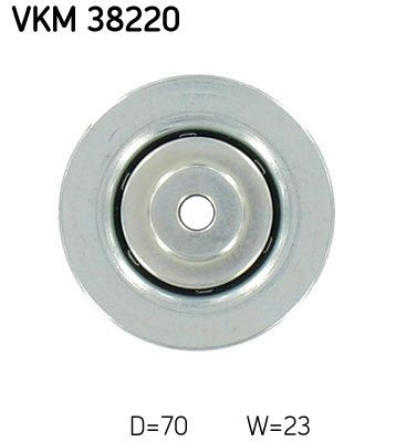 VKM38220 Tensioner pulley, v-ribbed belt SKF VKM 38220 review and test
