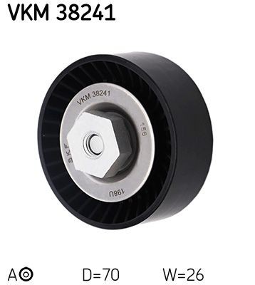 OEM-quality SKF VKM 38241 Belt tensioner pulley
