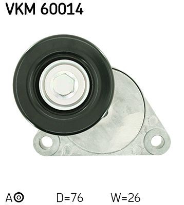SKF VKM60014 Belt tensioner pulley