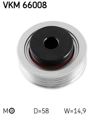 OEM-quality SKF VKM 66008 Belt tensioner pulley